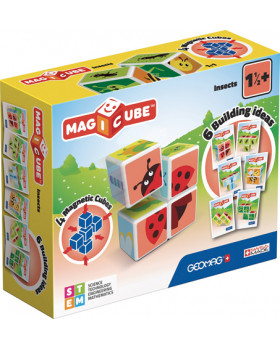 Geomag - Magicube - Hmyz, 4 ks
