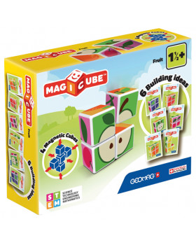 Geomag - Magicube - Ovocie, 4 ks