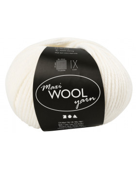 Vlna, 100 g - biela