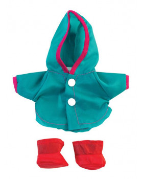 Oblečenie pre bábiky - 21 cm - Pršiplášť