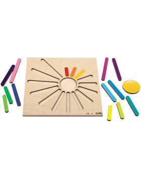 Vladacie puzzle - Dúhové lúče
