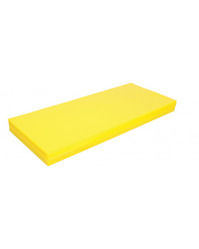 Matrac - ležadlo - nepremokavé - žlté - 135 cm