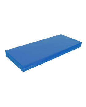 Matrac - ležadlo - nepremokavé - modré - 135 cm