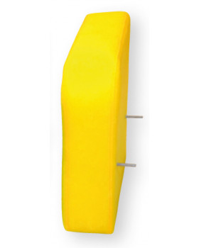 Ľavá opierka - 35 cm, žltá