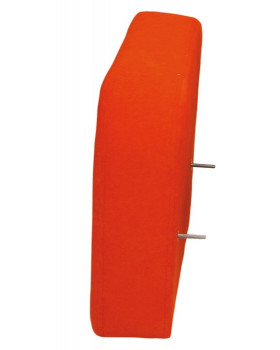 Ľavá opierka - 35 cm, oranžová