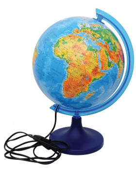 Glóbus geografický  SK 250 svietiaci