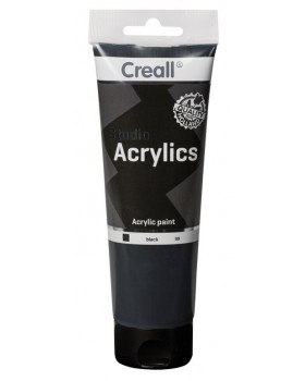 Akrylová farba 250ml čierna