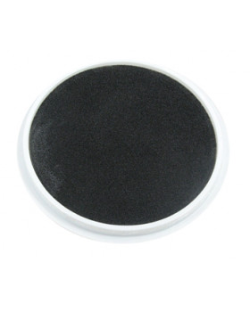 Poduška na pečiatky, 15 cm - čierna