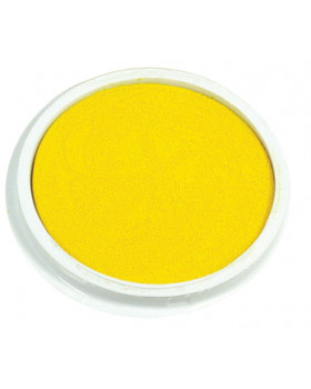 Poduška na pečiatky, 15 cm - žiarivá žltá