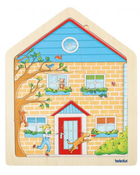 Vrstvové puzzle - Doma