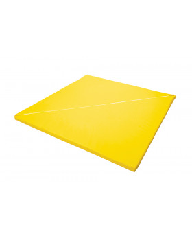 Rohový rozkladací matrac - žltý