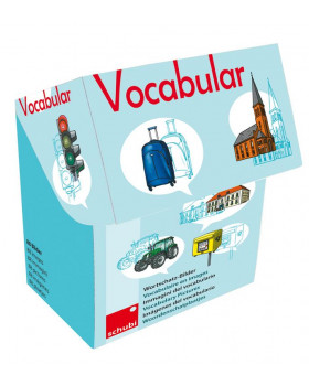 Slovná zásoba - Obrázkové karty - Vozidlá, doprava, budovy