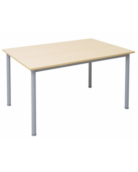 Kancelársky stôl s kovovými nohami, 120 x 80 cm V