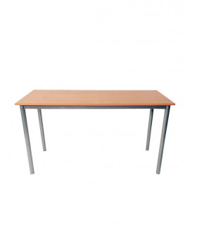 Stôl s kovovou konštrukciou V