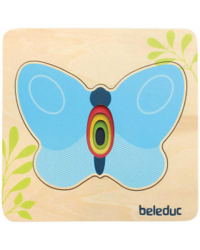 Vrstvové puzzle - Motýľ