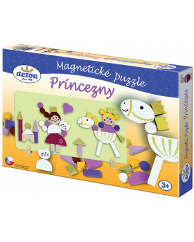 Magnetické puzzle -  Princezné