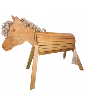Drevený kôň - výška sedadla 50 cm