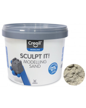 Pevný modelovací piesok na vykrajovanie - natural 3,5kg