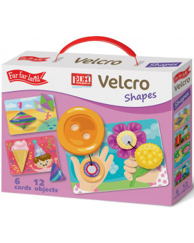 Velcro skladačky - Tvary