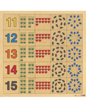 Lotto - Počítanie od 11 - 15