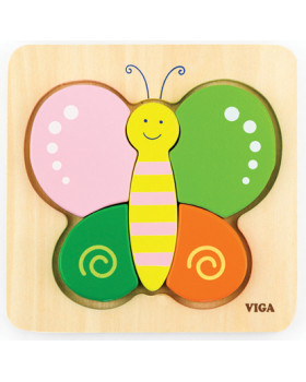 Vkladacie puzzle - Motýlik