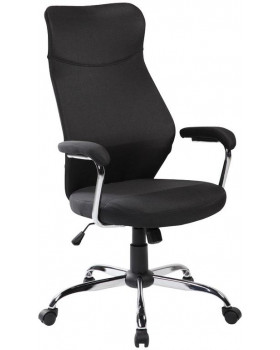 Kancelárska stolička Klasik - čierna