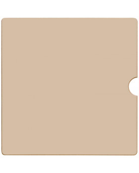 Dvierka Numeric - pastelové hnedé