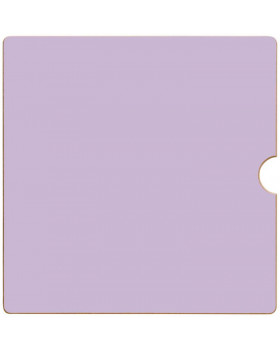 Dvierka Numeric - pastelové fialové