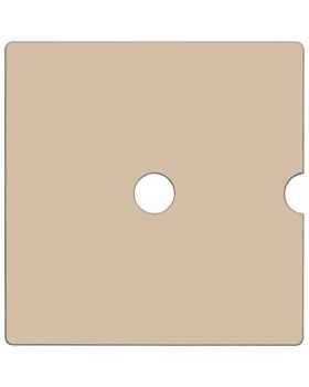 Dvierka Numeric 1 - pastelové hnedé