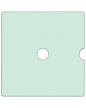 Dvierka Numeric 1 - pastelové zelené