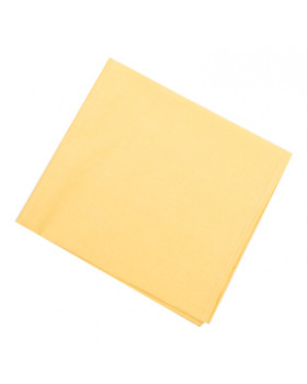 Obliečky NOMI - Jednofarebné žlté - sada na vankúš a paplón- obálkové zapínanie