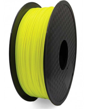 PLA filament 1kg, žltý fluorescenčný