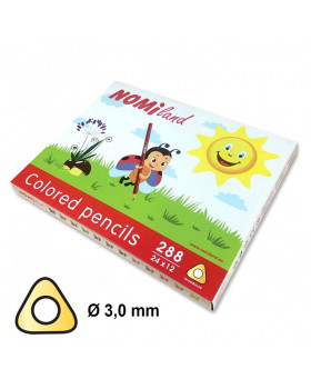 Farebné ceruzky Nomiland, 288 ks