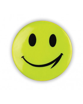 Reflexná samolepka - Smile, žltá
