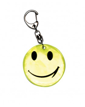 Reflexný prívesok - Smile, žltý