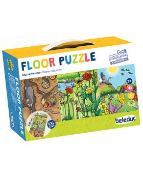 Podlahové puzzle - Spoznaj tajomstvá lúky
