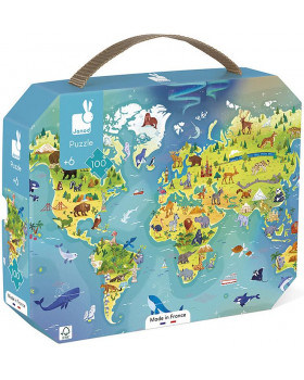 Mapa sveta - puzzle