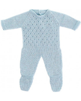 Pletené dupačky pre bábiku (38 cm)