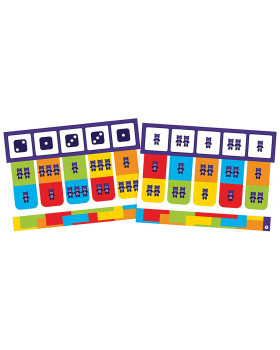 Farebné kódy - Čísla od 1 do 3