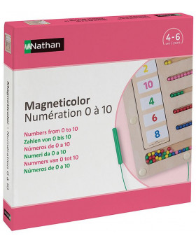 Magnetická hra - Počítanie 0-10