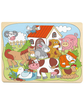 Puzzle - Veselé domáce zvieratá