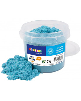 Piesok na hranie 1 kg, svetlomodrý