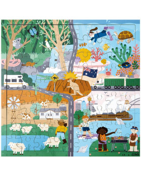 Puzzle "Austrália"