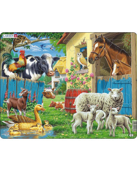 Puzzle - Život na farme