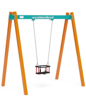 Hojdačka pre 1 dieťa - konštrukcia + 1 hojdačka baby