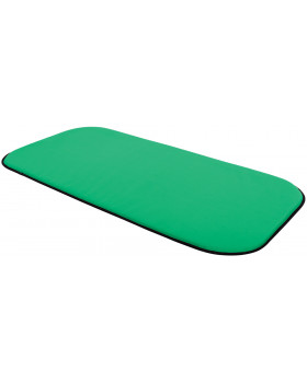 Tenký textilný matrac - 120 cm, zelený