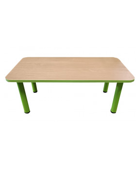 Stôl s kovovými nohami - V
