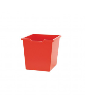 Veľký kontajner - hĺbka 37 cm, červená