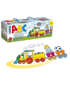Puzzle-Vláčik ABC-Naučme sa anglicky