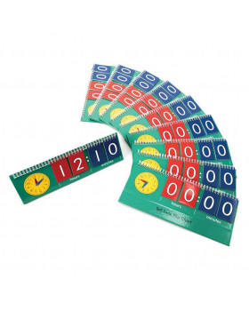Určovanie času - sada 10 tabuliek